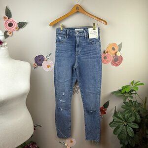 Abercrombie & Fitch Curve Love Skinny Ankle Jean - Size - 4 Long